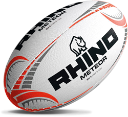 Rhino rugby ball Meteor Match 5 - durable match ball grip