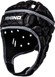 Rhino head guard Pro rugby black adults size L
