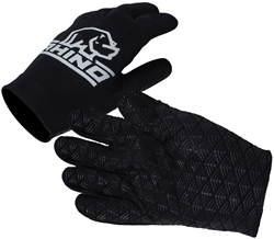 Rhino Pro Junior Sports Gloves Black XS/S - Rugby Grip and Warmth