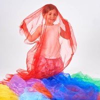 TickiT Rainbow Organza Pack 7 Colours-2