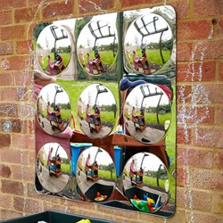 TickiT mirror toy acrylic 9-dome 780mm educational