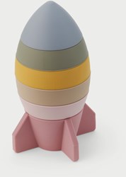 TickiT stacking toy SiliSoft rocket Earth silicone sensory