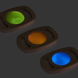 TickiT glow in the dark toy Easy Hold Glow Panels set of 3
