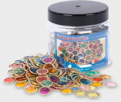 TickiT Magnetic Counting Chip Tub 500