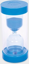 TickiT sand timer toy ColourBright 5 minutes blue