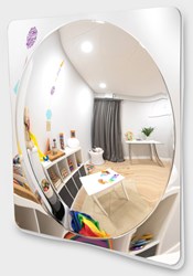 TickiT acrylic toy mirror convex panel 780mm educational