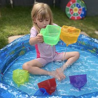 tickit Translucent Colour Funnel Set - Pk6-3