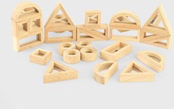 TickiT mirror blocks - educational toy set 24 pieces
