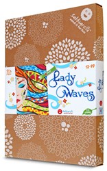Sabbiarelli creative sand painting set Lady Waves with marble sand