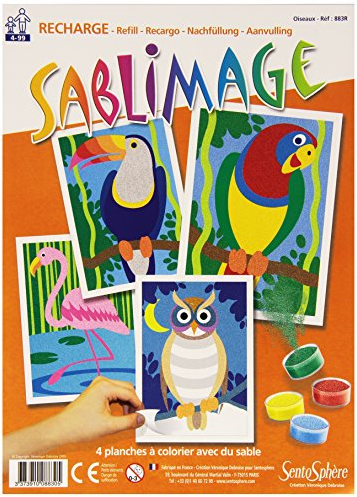SentoSphère Sablimage Navulling Vogels