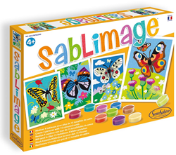 Sentosphère creative toy Sablimage Butterflies sand painting set
