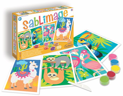 Sentosphère creative toy Sablimage South America sand painting set