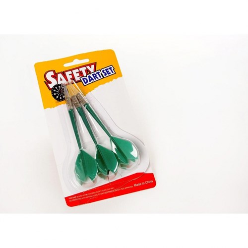 Angel Sports darts green softtip for kids 3 pieces safe