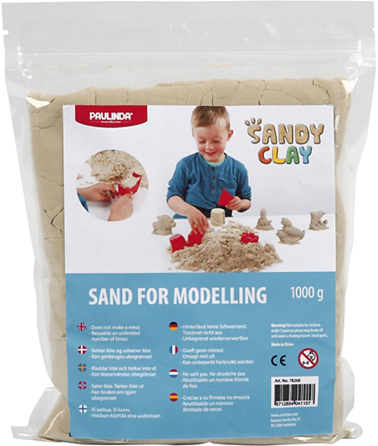 Sandy Clay Sandy Clay Speelzand Naturel 1 kg