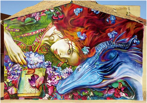 Educa jigsaw puzzle Sant Jordi Lily Brick - 1000 pieces art puzzle