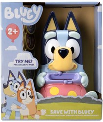 Bluey money box toy with sound - learning to save for kids