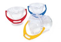 Dantoy toy pouring bucket transparent plastic