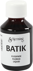 Schjerning textile dye batik brown 100 ml - creative fabric paint for cotton