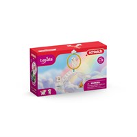 Schleich Bayala - Winged Baby Lion Training - Fantasy Play Figure Set-2