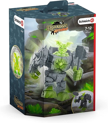 Schleich Eldrador Mini Creatures Stone Robot - Play Figure - Fantasy-2