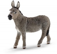Schleich Farm World Donkey - Play Figure - Farm Animal - Kids Toy