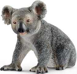Schleich Safari - Koala play figure 14815 grey plastic