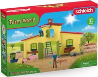 Schleich farm toys Large Barn with animals and accessories