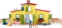 Schleich farm toys Large Barn with animals and accessories-2