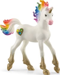 Schleich bayala Rainbow Unicorn Foal - Unicorn Toy - Children