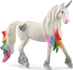 Schleich Bayala Rainbow Unicorn Stallion - Fantasy Play Figure 70725