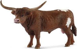 Schleich farm toy - Texas Longhorn bull play figure 13866