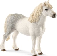 Schleich Farm Toy Welsh Pony Stallion 13871 - realistic horse figure