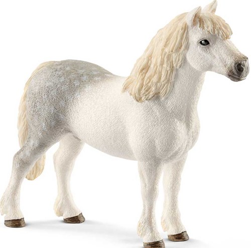 Schleich Farm Toy Welsh Pony Stallion 13871 - realistic horse figure