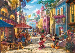 Schmidt jigsaw puzzle Disney Mickey & Minnie Mexico 6000 pieces cartoon