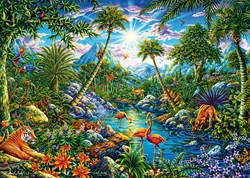 Schmidt jigsaw puzzle island paradise 1000 pieces premium quality puzzle