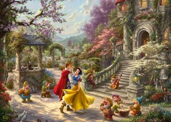 Schmidt Disney puzzle Snow White dance with the prince 1000 pieces