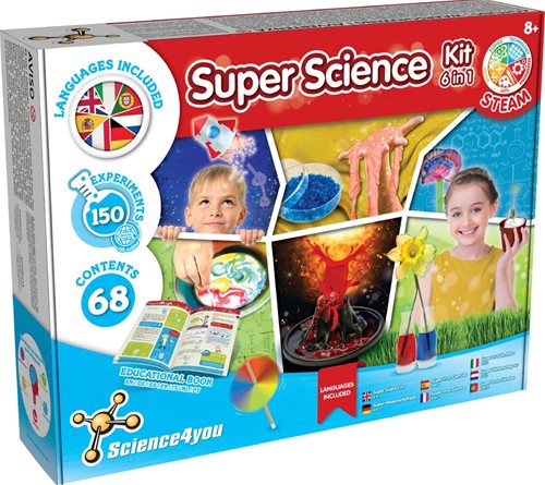 Science4You Science4you Super Science Kit 6 in 1