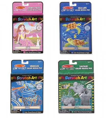 Melissa & Doug Scratch Art creative toy - educational cardboard