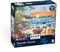 House of Puzzles jigsaw Seaside Sunset 250 XL pieces adults puzzle
