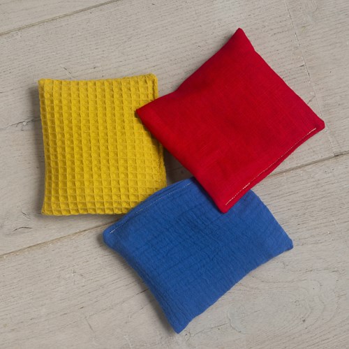 Little Botanic Label Sensorische pittenzakjes - mini - Regenboog - 3 stuks-2