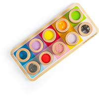BigJigs sensory toy wooden play board - educational toy for kids-2