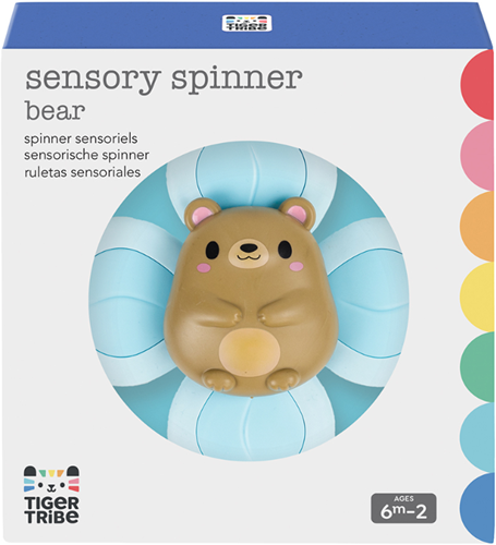 Tiger Tribe sensory toy spinner - bear for toddlers