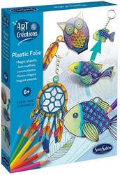 Sentosphère craft set plastic foil creative toy keychain