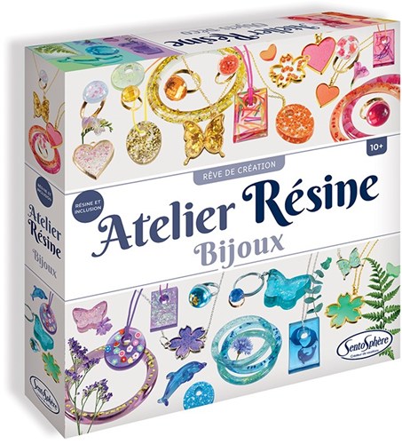 Sentosphère jewelry making resin casting set for creative kids