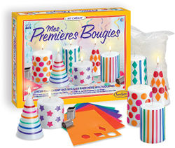 Sentosphère candle making set - creative craft kit for kids