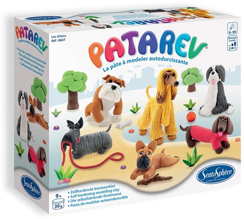 Sentosphère creative clay dog craft set - Patarev make your own dogs