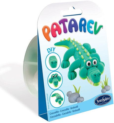 Sentosphère clay toy Patarev Pocket Crocodile creative crafting fun