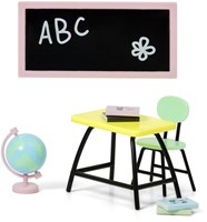 Lundby dollhouse set - school accessories for role play
