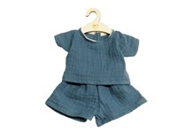 Hollie doll clothing set with indigo pants - toy outfit