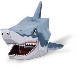 Fiesta Crafts Shark 3D Mask Card Craft